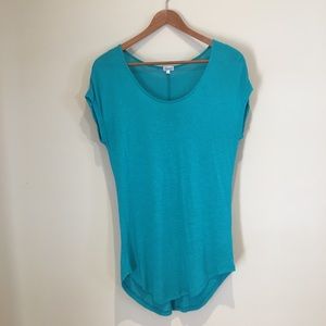 Kismet green relaxed t shirt